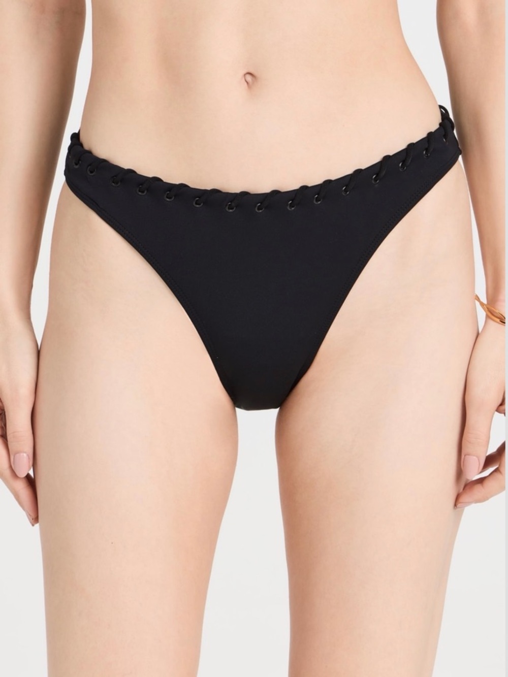Good American Black Swim Bottom